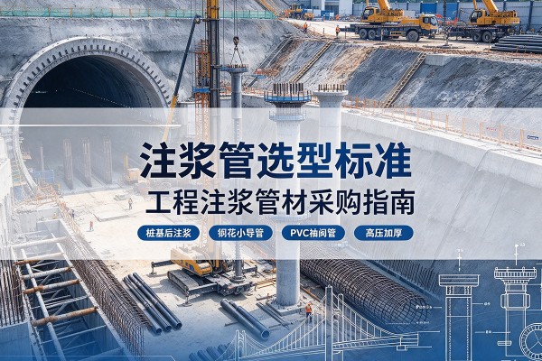 永福注浆管选型标准